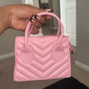 Mini pink purse